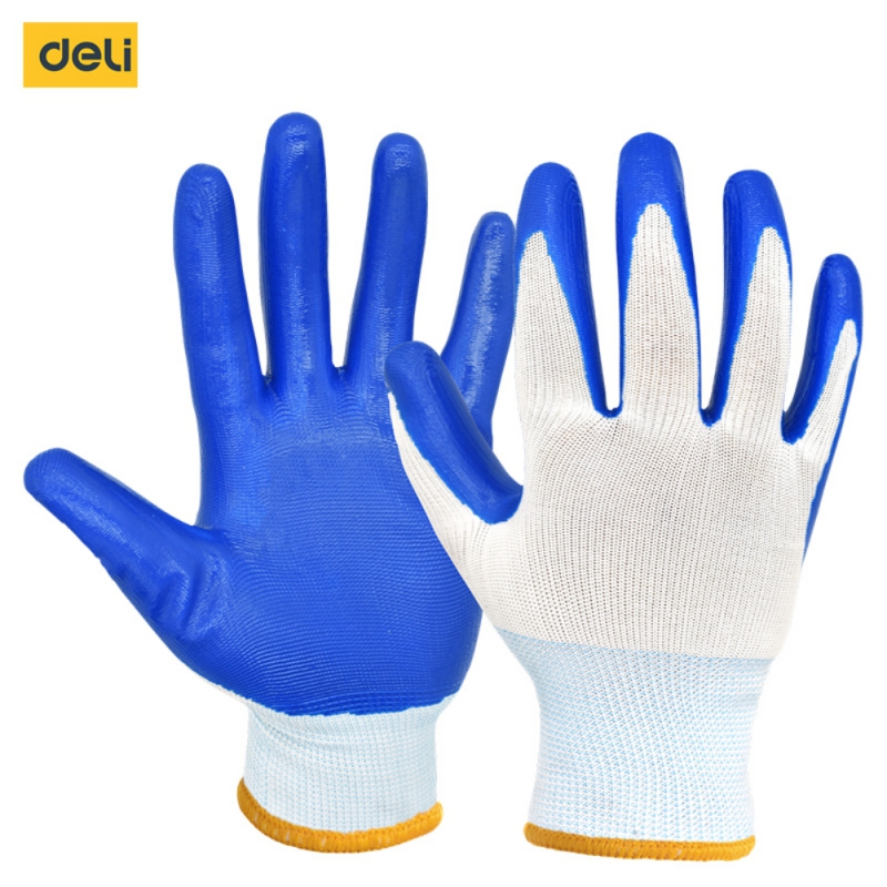 Workin' Glove Nitrile Coated Reusable Utility Work Gloves 12 Pairs per Case LG for sale online 